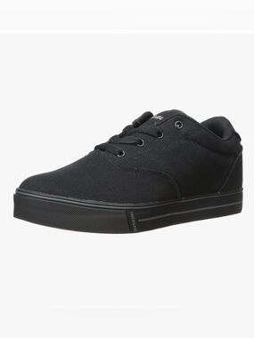 Heelys Launch-K Skate Shoe Black Canvas,6 M US Big Kid